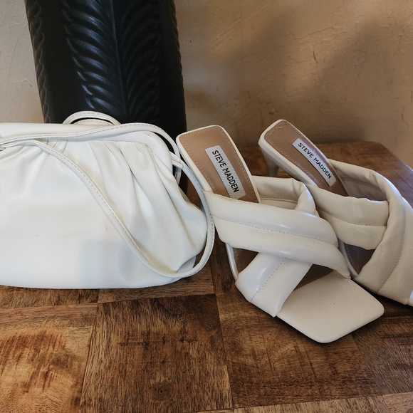 Steve Madden Purse and Heels - Picture 1 of 5